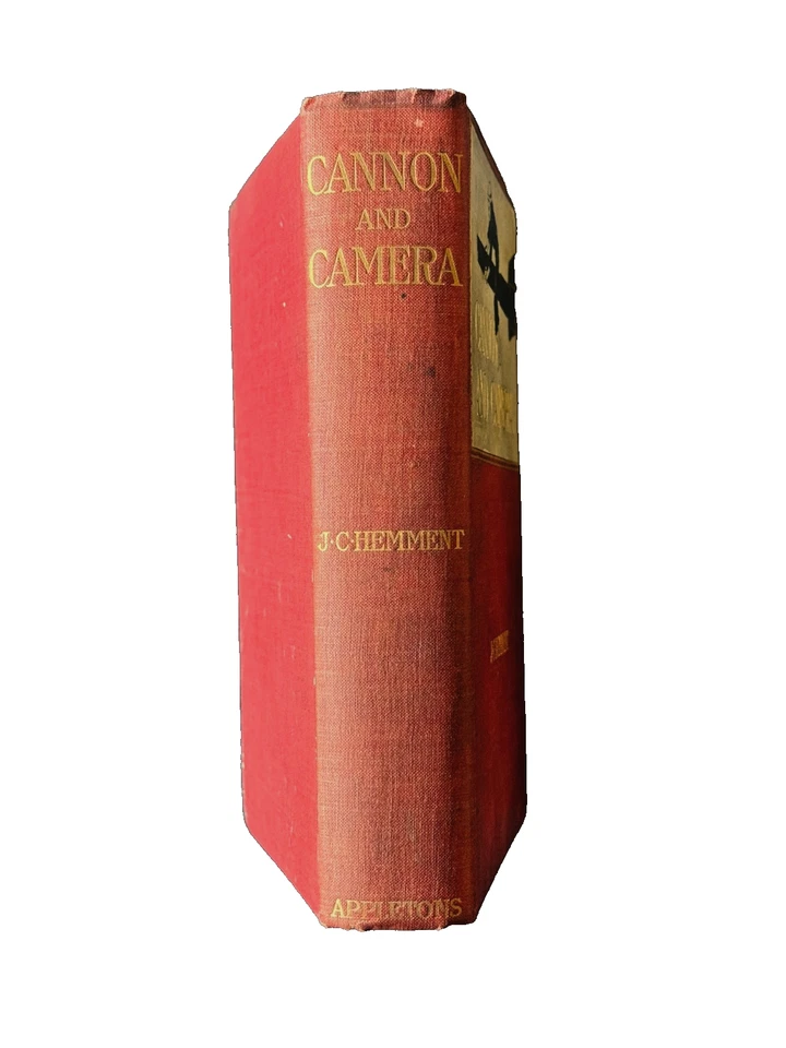 Cannon and Camera 1898 1st Ed Spanish-American War Illustrated J.C. Hemment Foto 2 de 4