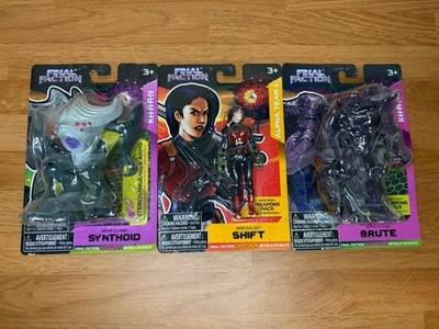 3 Pack Final Faction Kharn Hive: BRUTE, SYNTHOID & Shift  Action Figures - New