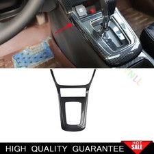 Panel de cambio de marchas de consola central de fibra de carbono para Nissan Sentra 2013-2019