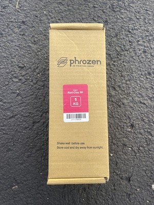 phrozen aqua red clay 3d resin 