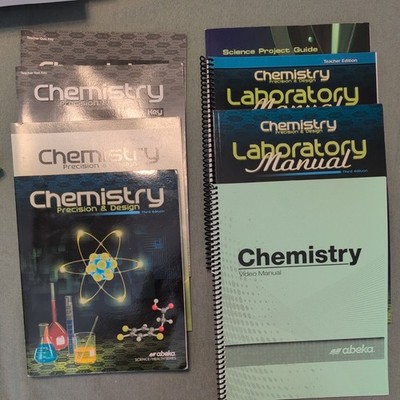 Abeka Chemistry Precision And Design 3rd Edition 8-book Set