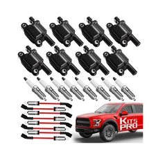 KitsPro UF413 D510C D513A Ignition Coil And Spark Plug Set (Square, Not Round...