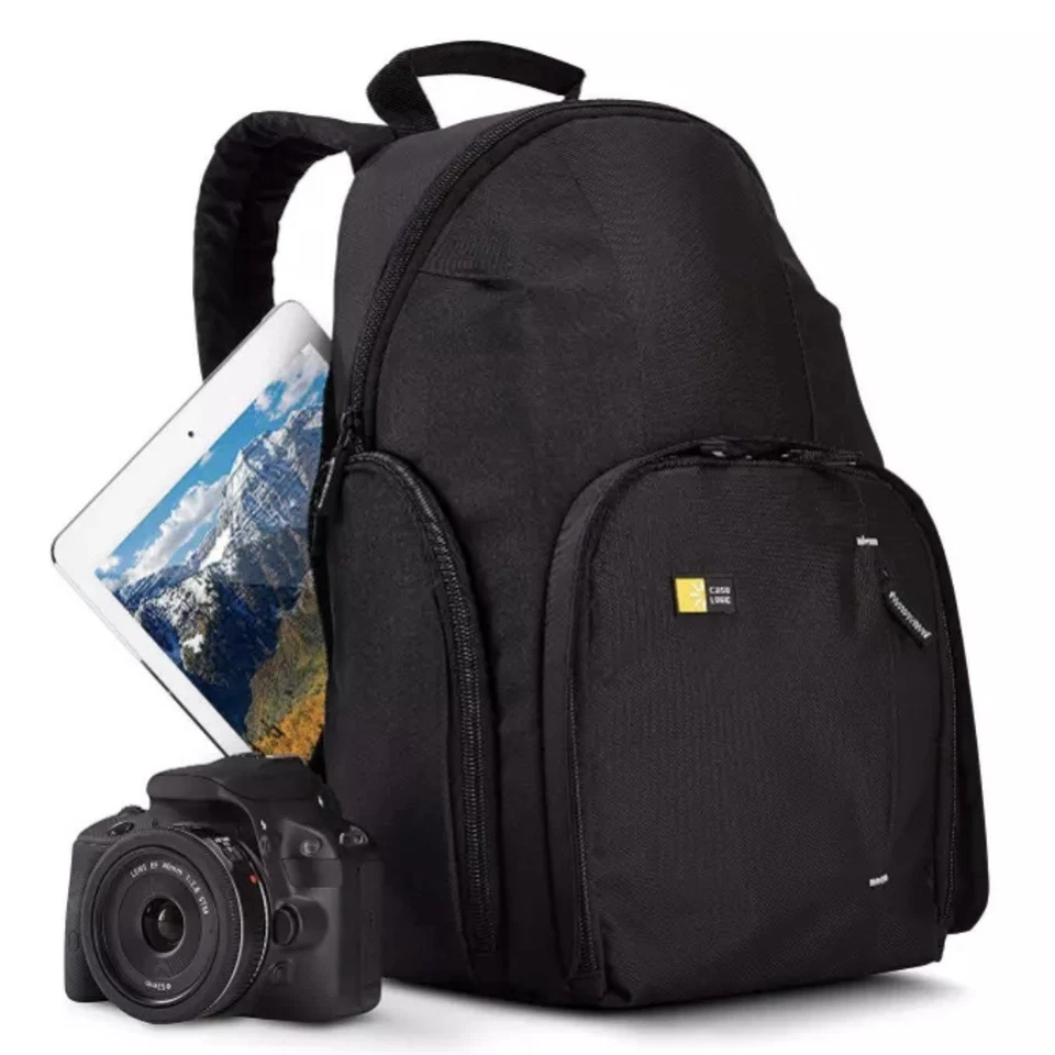 Case Logic Compact DSLR Camera Tablet Backpack Black - Image 3 of 3