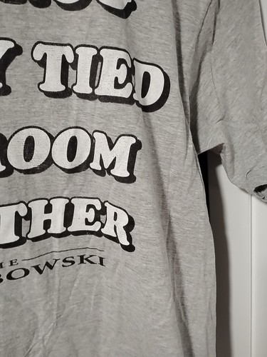 Rare Big Lebowski That Rug Really Tied the Room Together Mens T Shirt Large - Picture 7 of 8