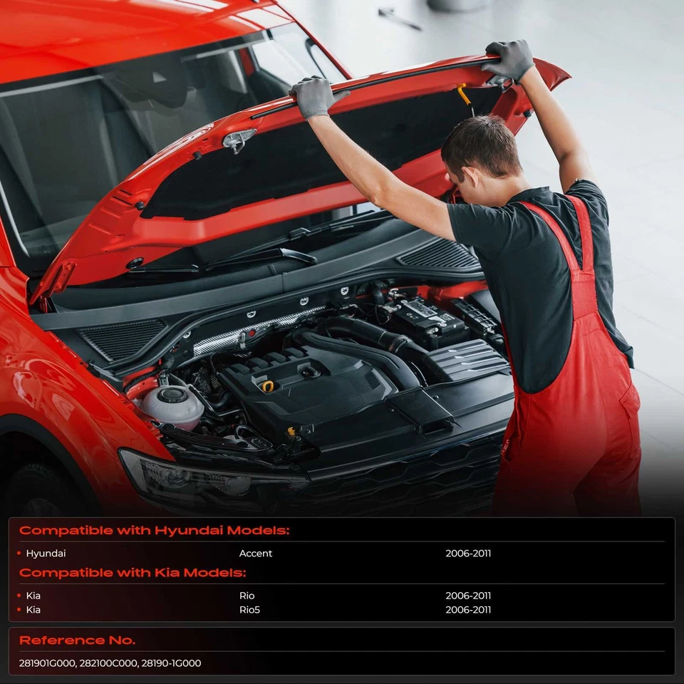 Conjunto de cámara resonador de admisión de aire para Hyundai Accent Kia Rio Rio5 2006-2011 Foto 2 de 4