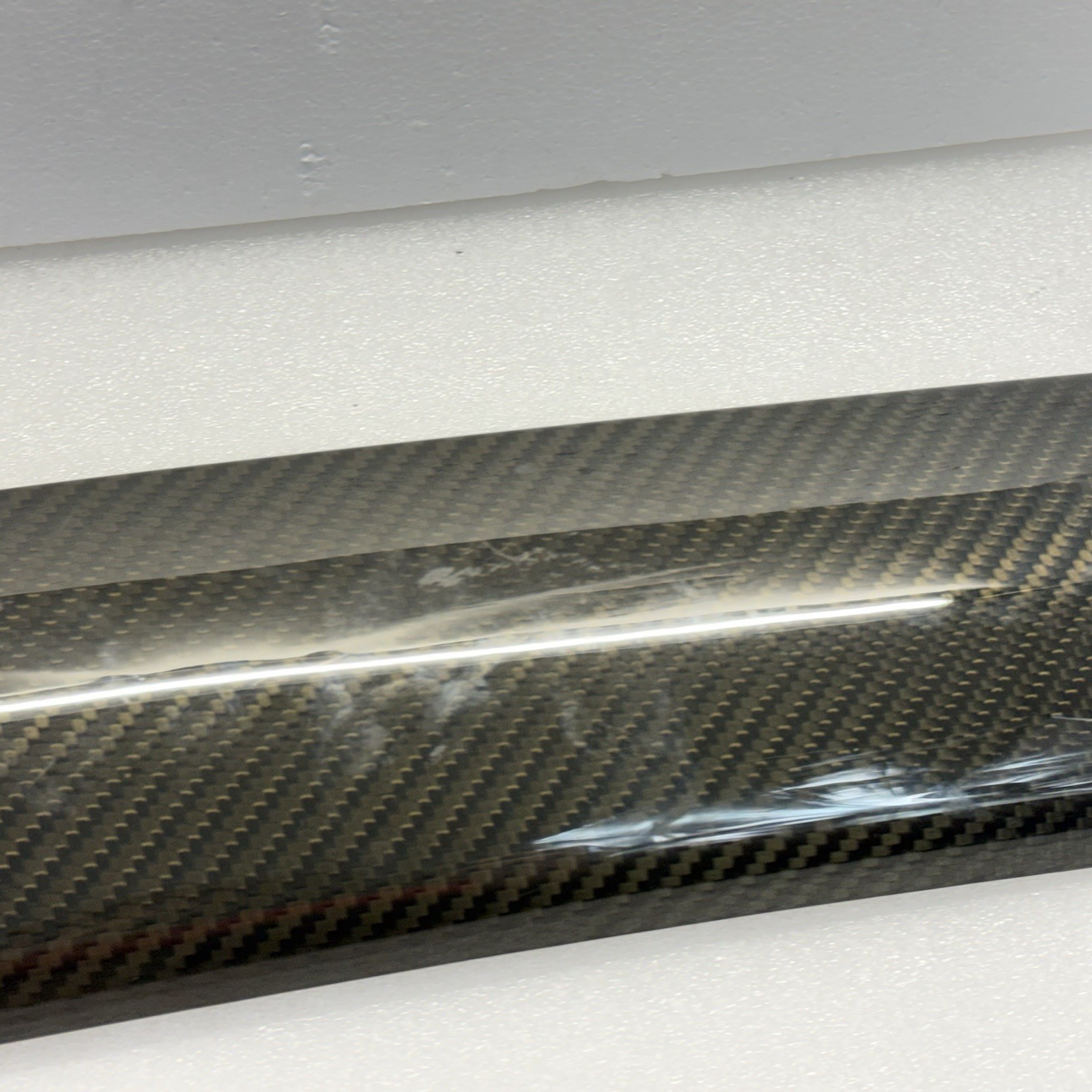 03-13 Maserati Quattroporte M139 Rear Right Side Door Trim Carbon Fiber Panel