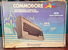 Commodore 64 Box Box Only - some damage on outside of box