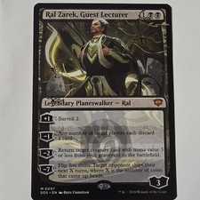 Wizards of the Coast MTG Ral Zarek, Guest Lecturer Mythic #0097 Alt Art