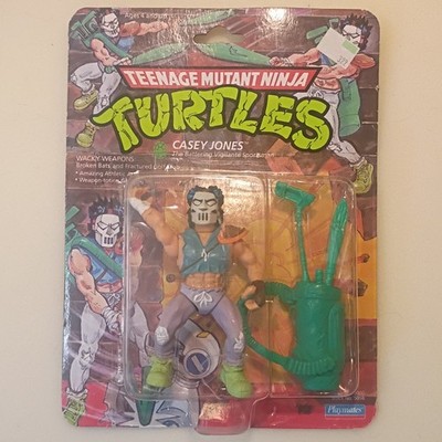 Playmates Toys Teenage Mutant Ninja Turtles 1989 Casey Jones Action Figure New