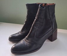 Chie Mihara Stiefeletten Gr. 39 schwarz/ sehr dunkelblau