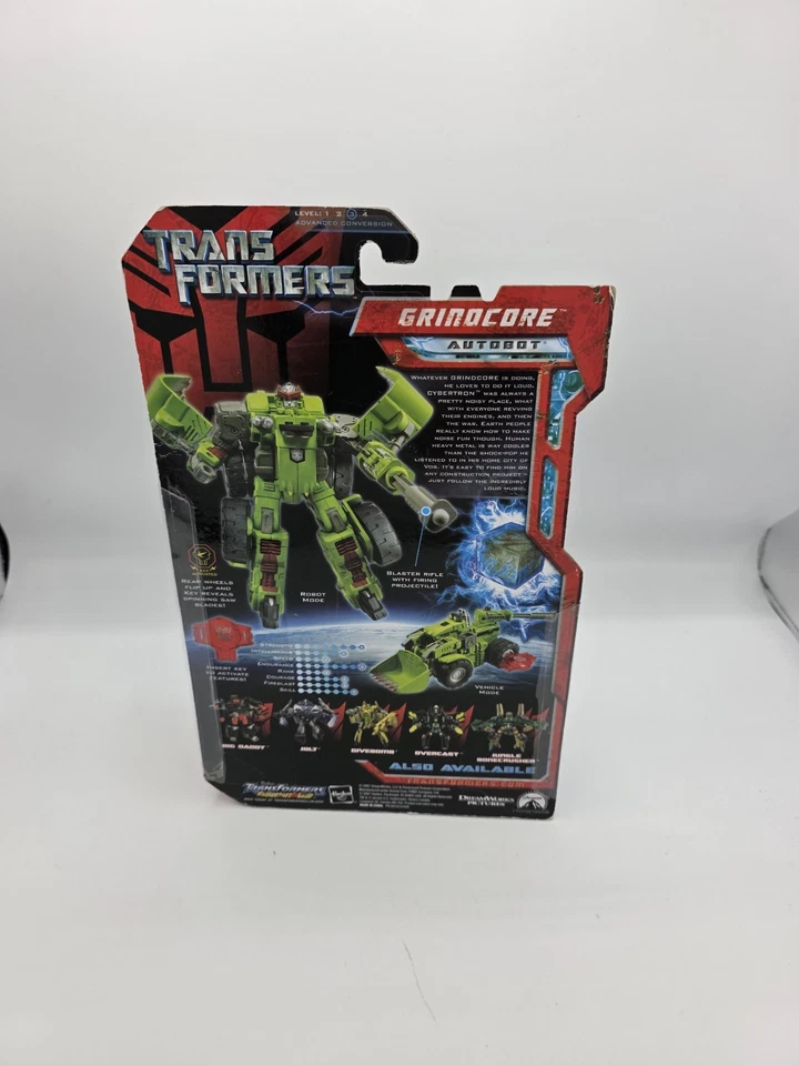 2007 Transformers Movie All Spark Power Deluxe GRINDCORE Tractor New MOSC  - Image 2 of 2