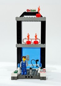 Lego Jack Stone Fire Attack Team 4609  100% Complete with Instructions