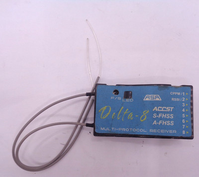FrSky Delta 8 2,4Ghz 8CH Multi-Brand Receiver D8/V8 Futaba S-FHSS/FHSS Hitec AFH