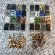 Lot of 800 Perler Fuse Beads Assorted Colors Designed for Art  Crafts Ages 6 