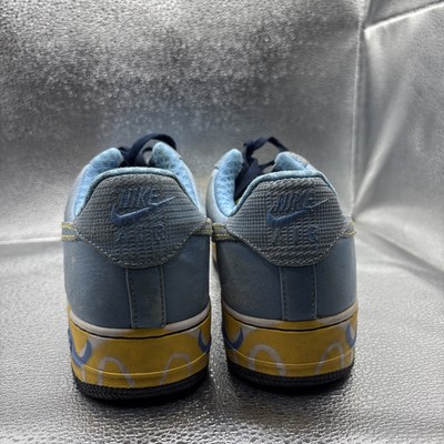 Size 9.5 - Nike Air Force 1 Premium 07 Blue for sale online