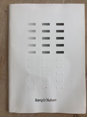 BANG & OLUFSEN (B&O) 1988 Product Catalog Brochure Vintage Beosystem Beolab Beo