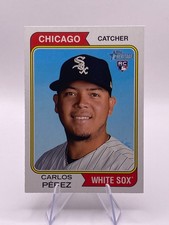 Carlos Perez 2023 Topps Heritage #351 Los Angeles Angels ROOKIE Card MLB. rookie card picture