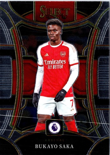 Bukayo Saka 2023-24 Panini Select Premier League - Multi-Color #106 Arsenal FC