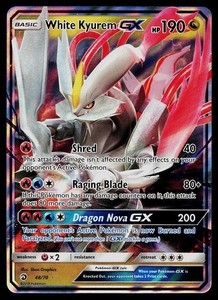 White Kyurem Card | eBay