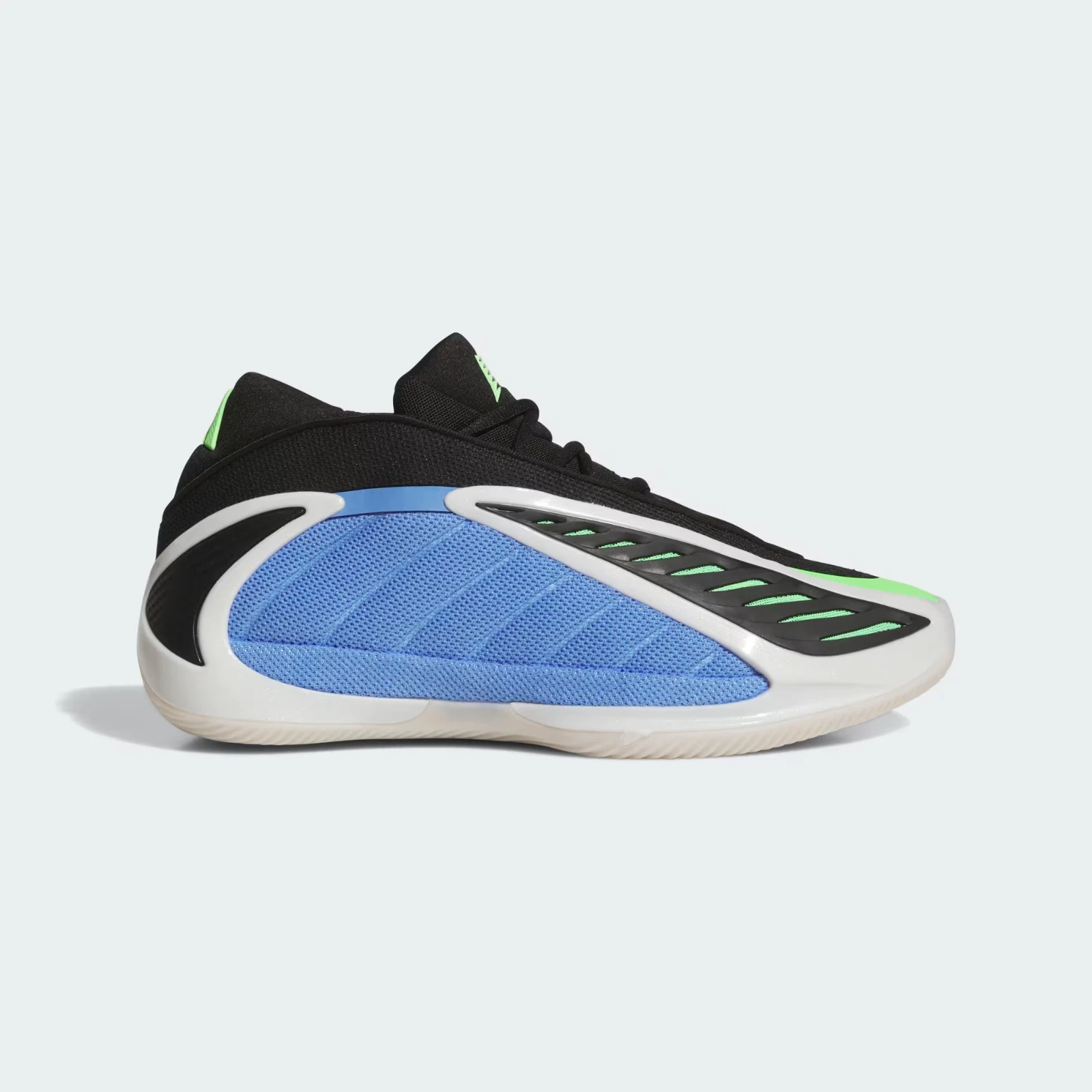 Adidas Basketball Anthony Edwards 2 Low Trainers Blue Fusion/Zero Metalic/Lime
