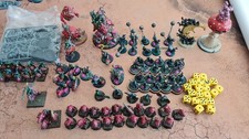 Warhammer Gloomspite Gitz Konvolut/Armee bemalt plus karten und würfel