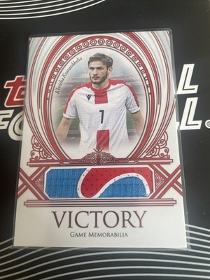 2025 Futera Unique Georgia Khvicha Khvaratskelia Victory Game-Worn Patch /5