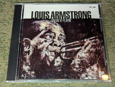 Singin' N' Playin' - Louis Armstrong  -  CD, 1989 Big Band Jazz