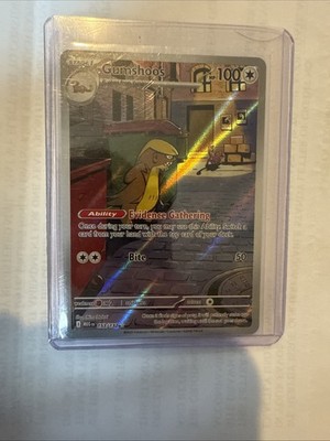 Gumshoos Illustration Rare 153/132 Pokemon Mega Evolution English SIR
