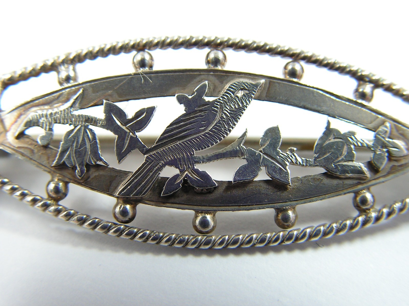 Antique Solid Sterling Silver Aesthetic Sweethear… - image 4