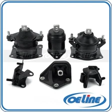 6x Engine Motor & Trans Mount Set for 2003-2007 Honda Accord 2.4L (Automatic)
