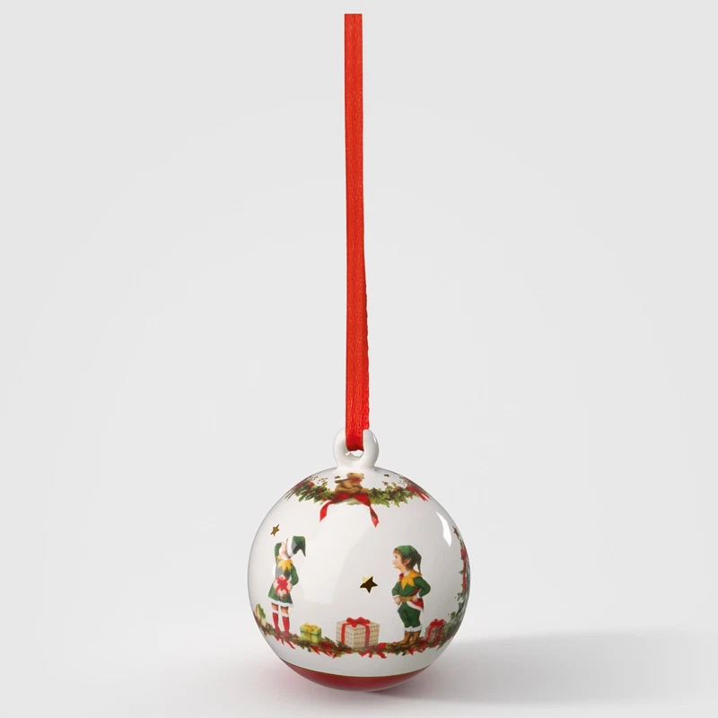 Pallina Natale 2026 Annual Christmas Edition Villeroy & Boch Porcellana Albero