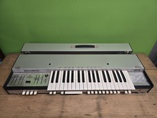 Vintage Farfisa Syntorchestra 111220-E Analog Synthesizer 1970s Powers Up + Case