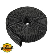 PATIKIL 0.6" Nylon Protective Hose Sleeve 10FT Cable Cover Black