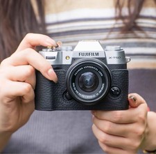 Fujifilm XT50 Leather Camera Case Used Tested From Japan