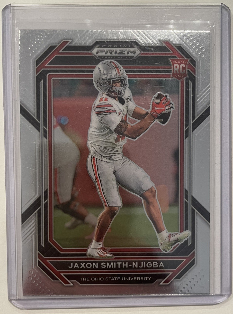 2023 Panini Prizm Draft Picks - Silver Prizm #135 Jaxon Smith-Njigba (RC)