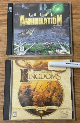 Total Annihilation / Kingdoms Windows PC Games Lot of 2