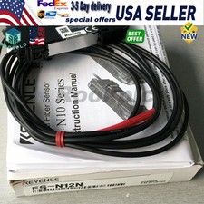 1PC KEYENCE FS-N12N Digital Fiber Optic Amplifier Sensor Cable FSN12 New In Box
