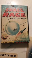 1957 Space Race Cards Sputnik Astronauts Rockets