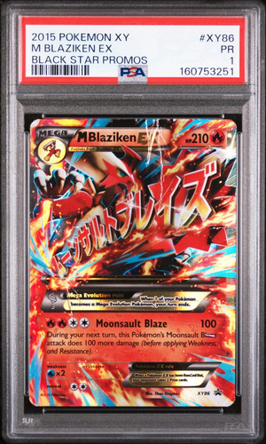 M Blaziken-EX graded PSA 1 for sale on eBay