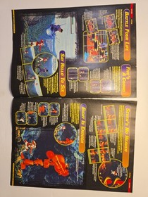 ​Rare Shinobi Legions Sega Saturn Strategy Guide & Promo Ad Vintage Magazine Lot