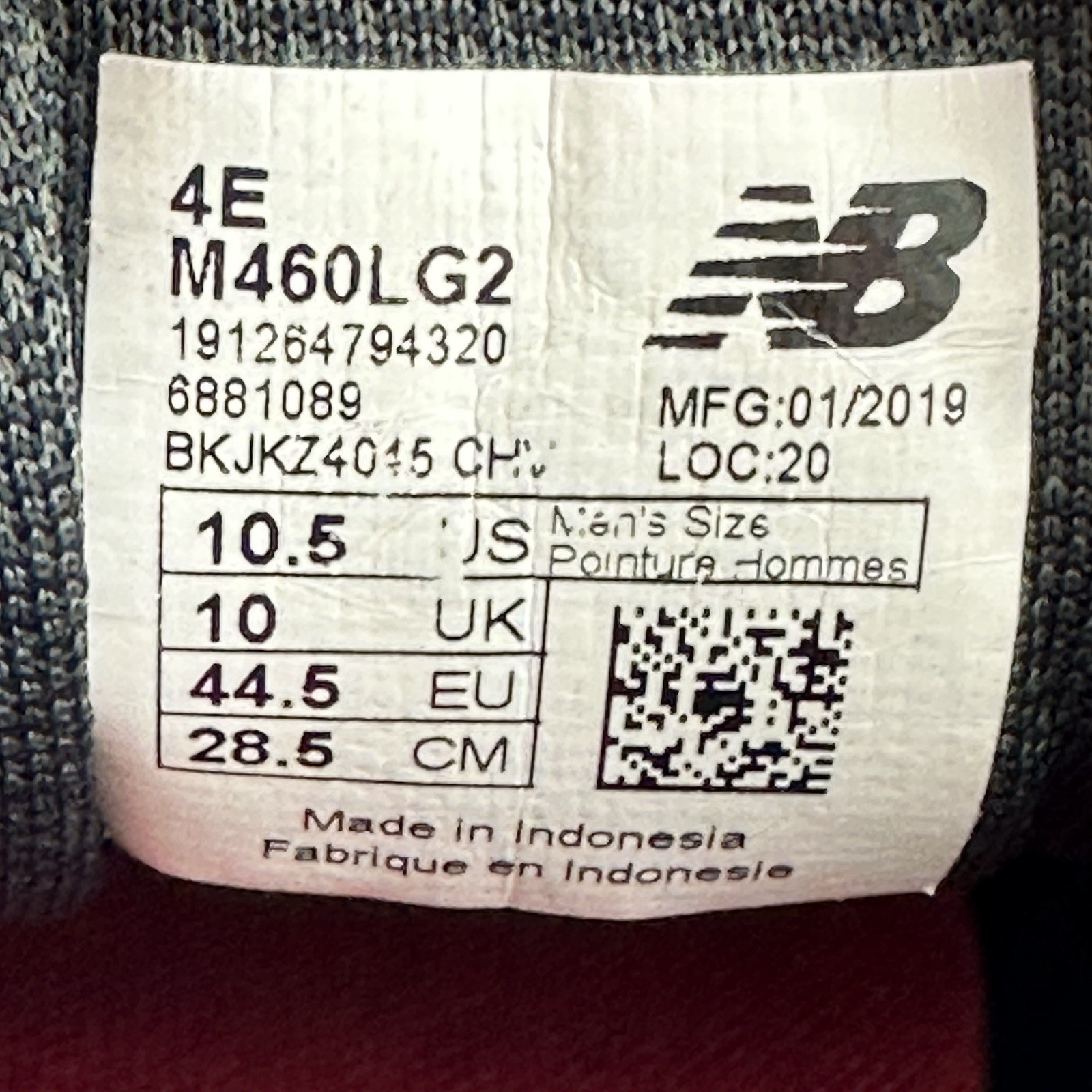 New Balance 460v2 M460LG2 Men's Size 10.5 4E Wide Gray Athletic Running Shoes thumbnail 14