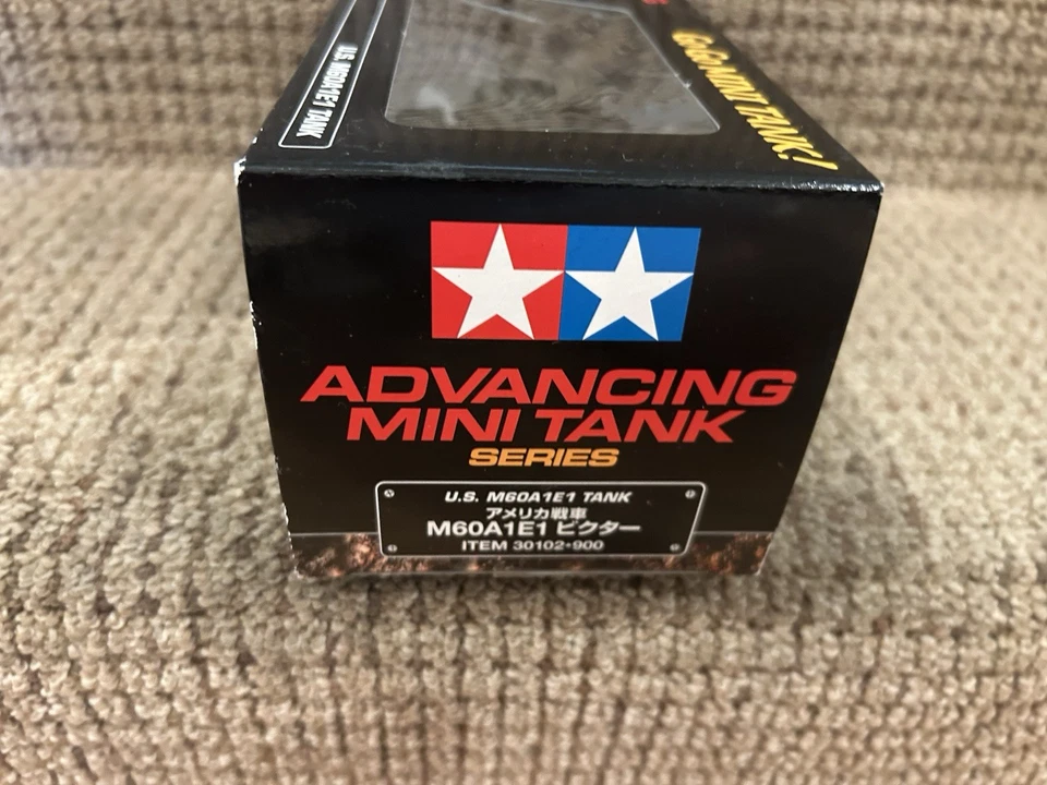 Tamiya 1:48 U.S. M60A1E1 Patton Tank, Motorized Finished Model No 30102-900 - Image 4 of 4