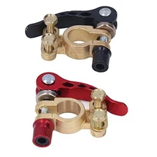 Car Battery Terminal Connector, 2PCS Batteries Clamps Quick Disconnect and 