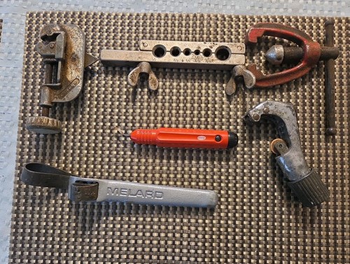 Imperial Eastman TC-1000 Copper Tubing Cutter Reed deburring Flaring 5/8 Usa