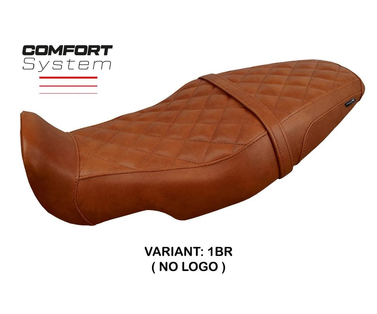 Seat cover Camberra Comfort Brown BR Tpz comp BENELLI LEONCINO 800 2022 2026
