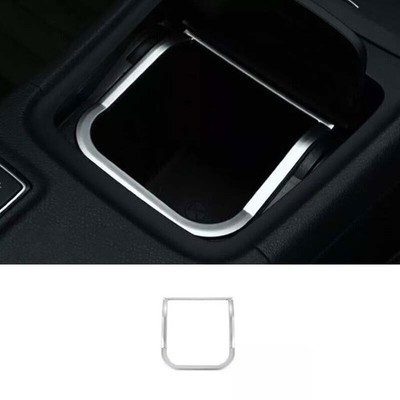 ABS Silver Fit For Benz GLA CLA 2013-2019 Panel Trim Cigarette Lighter Console