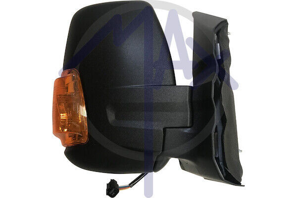 Aftermarket Rückspiegel Spiegelglas für Ford Transit 14 DX Rechts Schwarz