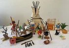 Playmobil 3733 Native American Indian Camp Set Vintage