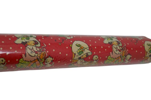 American Greetings 1982 Strawberry Shortcake Geschenkpapier 50 Quadratfuß Rolle VERSIEGELT - Bild 9 von 13