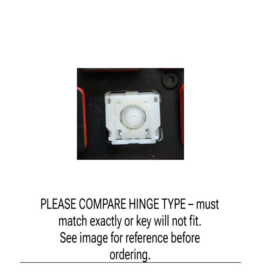 Teclas de repuesto para teclado Acer Nitro 5 AN51556 AN515-57 AN515-58 AN517-54 Foto 2 de 2